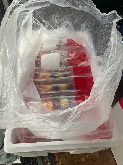 業務用 イチゴ飴M（無人店舗/小売店）60本～冷凍・個包装